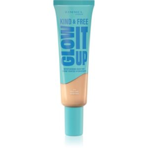 Rimmel Kind & Free Glow It Up machiaj ușor de hidratare culoare 010 Rose Ivory 30 ml-Țena