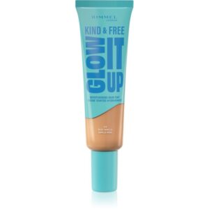 Rimmel Kind & Free Glow It Up machiaj ușor de hidratare culoare 150 Rose Vanilla 30 ml-Țena