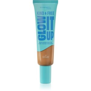 Rimmel Kind & Free Glow It Up machiaj ușor de hidratare culoare 400 Natural Beige 30 ml-ro