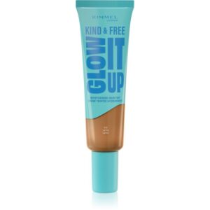 Rimmel Kind & Free Glow It Up machiaj ușor de hidratare culoare 410 Latte 30 ml-ro