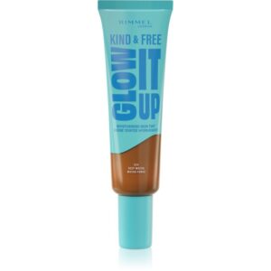 Rimmel Kind & Free Glow It Up machiaj ușor de hidratare culoare 504 Deep Mocha 30 ml-Țena