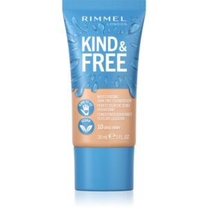 Rimmel Kind & Free Moisturising Skin Tint machiaj ușor de hidratare culoare 10 Rose Ivory 30 ml-ro
