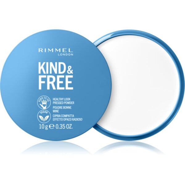 Rimmel Kind & Free Pressed Powder pudra matuire culoare 01 Translucent 10 g-ro