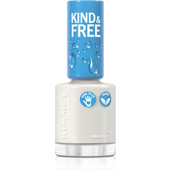 Rimmel Kind & Free lac de unghii culoare 151 Fresh Undone 8 ml-ro