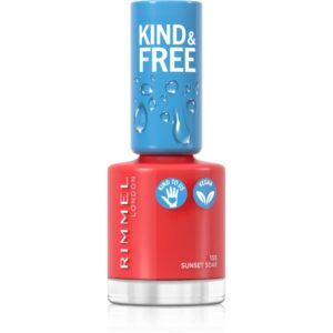 Rimmel Kind & Free lac de unghii culoare 155 Sunset Soar 8 ml-ro