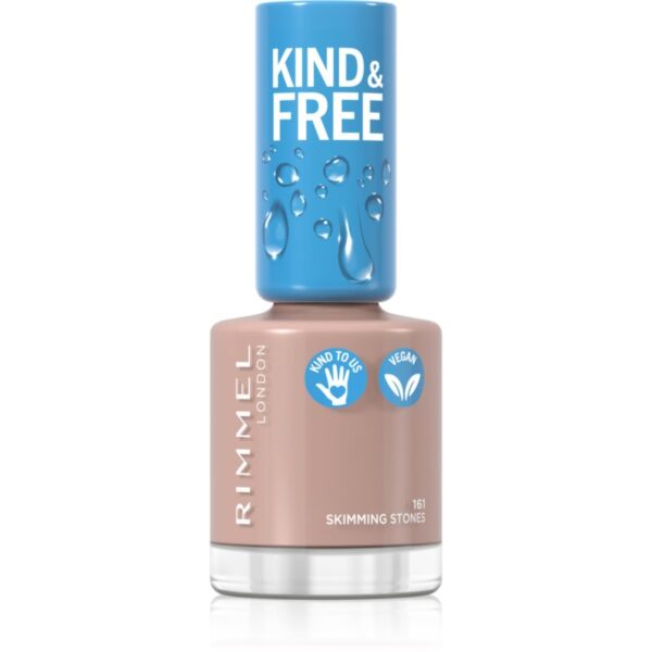 Rimmel Kind & Free lac de unghii culoare 161 Skimming Stones 8 ml-ro
