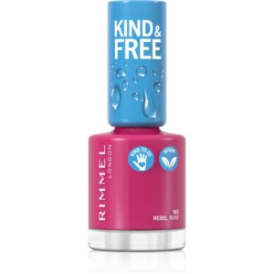 Rimmel Kind & Free lac de unghii culoare 165 Rebel Rose 8 ml-ro