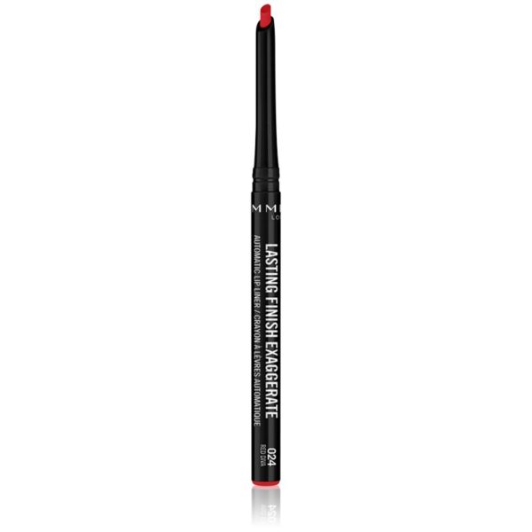 Rimmel Lasting Finish Exaggerate creion de buze automat culoare 045 Epic Burgundy 0