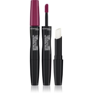 Rimmel Lasting Provocalips Double Ended ruj cu persistenta indelungata culoare 440 Maroon Swoon 3