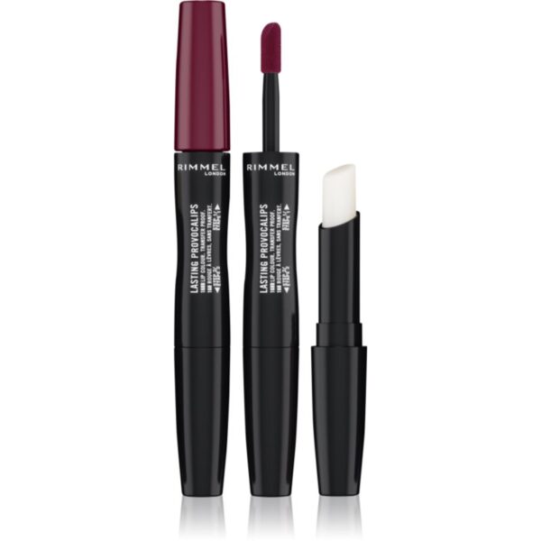 Rimmel Lasting Provocalips Double Ended ruj cu persistenta indelungata culoare 570 No Wine-Ing 3