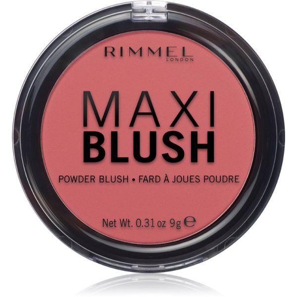 Rimmel Maxi Blush fard de obraz sub forma de pudra culoare 003 Wild Card 9 g-ro