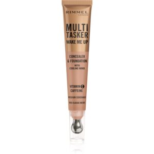 Rimmel Multi-Tasker Wake Me Up make-up si corector pentru o piele mai luminoasa culoare 55 Classic Beige 20 ml-ro