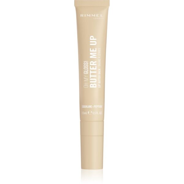 Rimmel Oh My Gloss! Butter Me Up Balsam de buze hidratant culoare 000 Vanilla Frost 15 ml-ro