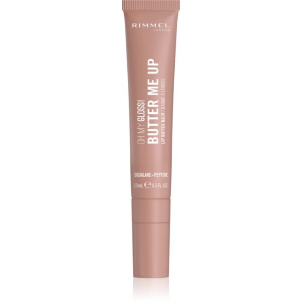 Rimmel Oh My Gloss! Butter Me Up Balsam de buze hidratant culoare 001 Latte Delight 15 ml-ro