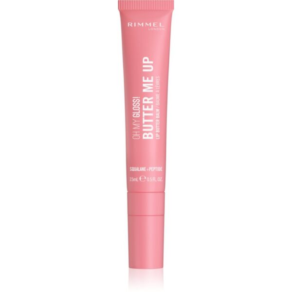 Rimmel Oh My Gloss! Butter Me Up Balsam de buze hidratant culoare 002 Bubble Gum 15 ml-ro