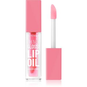 Rimmel Oh My Gloss! Lip Oil ulei pentru buze cu efect de hidratare culoare 001 Pink Flush 4