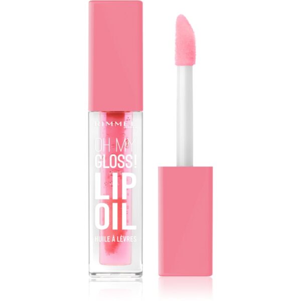Rimmel Oh My Gloss! Lip Oil ulei pentru buze cu efect de hidratare culoare 001 Pink Flush 4