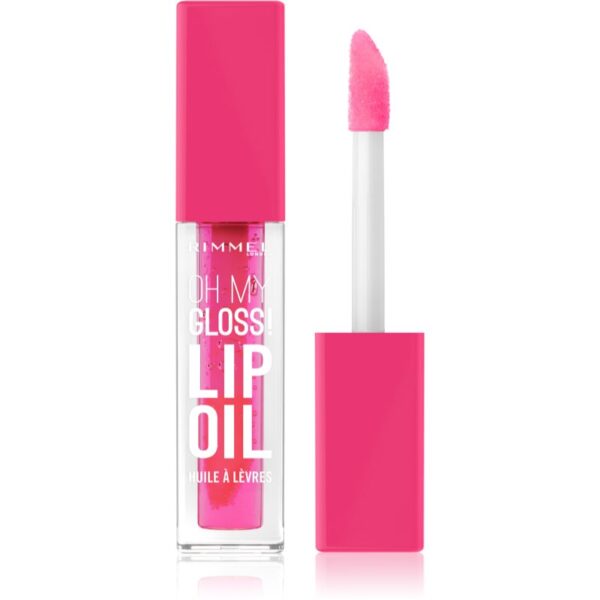 Rimmel Oh My Gloss! Lip Oil ulei pentru buze cu efect de hidratare culoare 003 Berry Pink 4