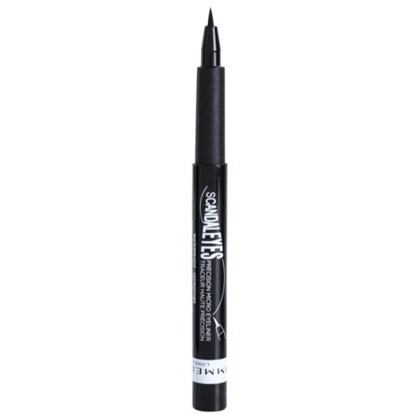 Rimmel ScandalEyes Micro eyeliner impermeabil culoare 001 Black 1.1 ml-ro
