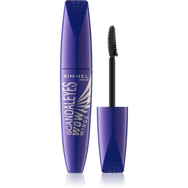 Rimmel ScandalEyes WOW Wings mascara pentru volum si curbare culoare 001 Black 12 ml-ro