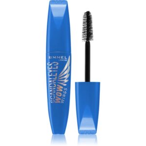 Rimmel ScandalEyes WOW Wings mascara rezistent la apă pentru curbare și volum culoare Black 12 ml-Țena