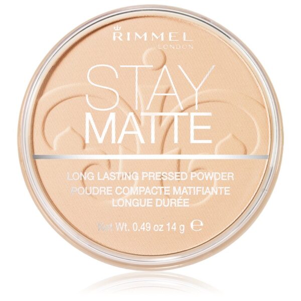 Rimmel Stay Matte pudră culoare 001 Transparent 14 g-Țena
