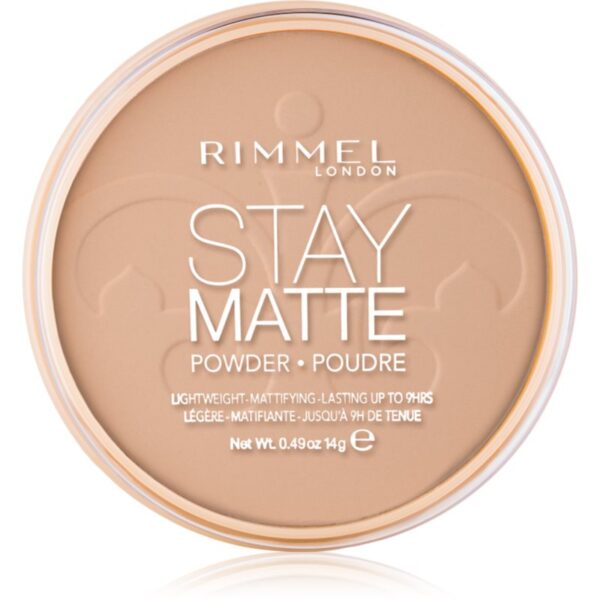 Rimmel Stay Matte pudră culoare 008 Cashmere 14 g-ro