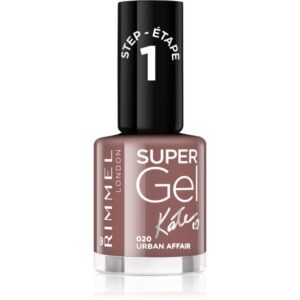 Rimmel Super Gel By Kate gel de unghii fara utilizarea UV sau lampa LED culoare 020 Urban Affair 12 ml-ro