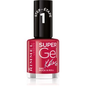 Rimmel Super Gel By Kate gel de unghii fara utilizarea UV sau lampa LED culoare 042 Rock n Roll 12 ml-ro