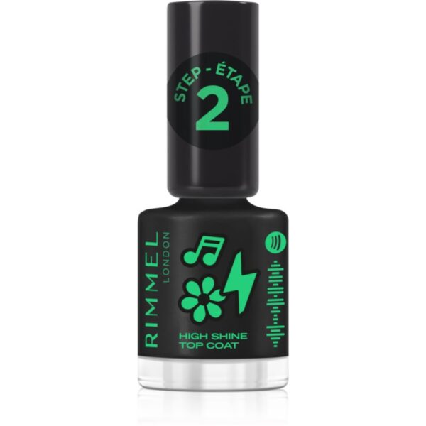 Rimmel Super Gel Lacquer lac de unghii culoare 001 Top Coat 12 ml-Țena