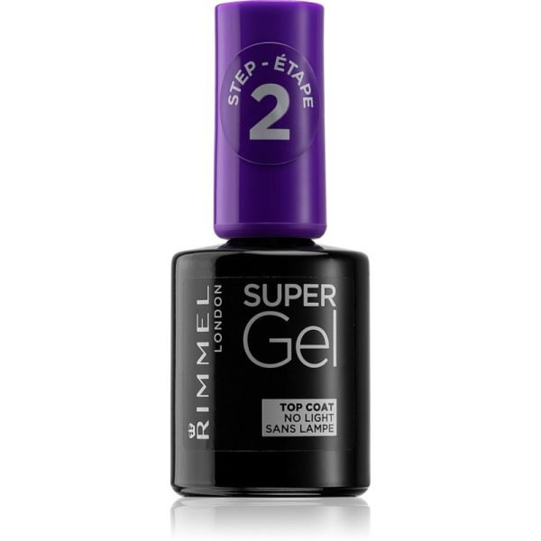 Rimmel Super Gel Step 2 Lac pentru protejarea ojei cu efect de stralucire 12 ml-ro
