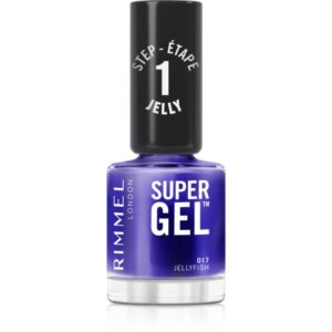 Rimmel Super Gel gel de unghii fara utilizarea UV sau lampa LED culoare 017 Lacquer Jellyfish 12 ml-ro