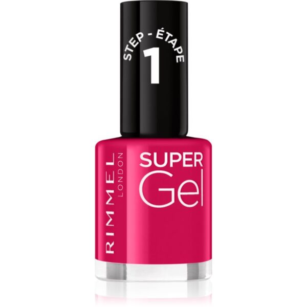 Rimmel Super Gel gel de unghii fara utilizarea UV sau lampa LED culoare 026 Sun Fun Daze 12 ml-ro