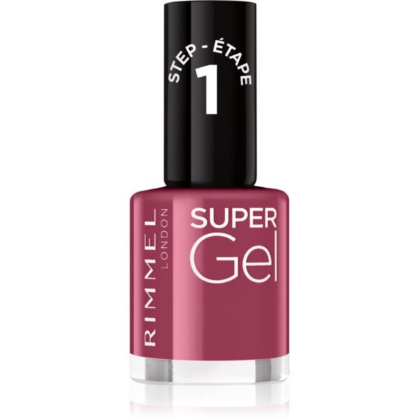 Rimmel Super Gel gel de unghii fara utilizarea UV sau lampa LED culoare 030 Wild Gal 12 ml-ro