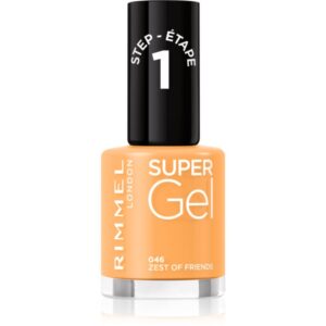 Rimmel Super Gel gel de unghii fara utilizarea UV sau lampa LED culoare 046 Zest Of Friends 12 ml-Țena