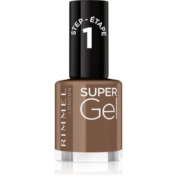 Rimmel Super Gel gel de unghii fara utilizarea UV sau lampa LED culoare 052 Camo 12 ml-Țena
