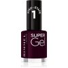 Rimmel Super Gel gel de unghii fara utilizarea UV sau lampa LED culoare 064 Plum Pudding 12 ml-ro