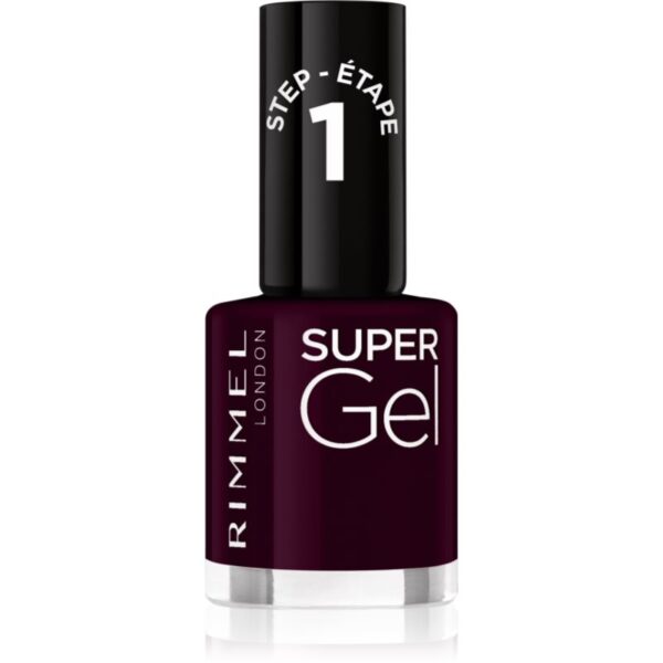 Rimmel Super Gel gel de unghii fara utilizarea UV sau lampa LED culoare 064 Plum Pudding 12 ml-ro