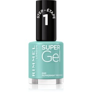 Rimmel Super Gel gel de unghii fara utilizarea UV sau lampa LED culoare 093 Peppermint Promise 12 ml-Țena