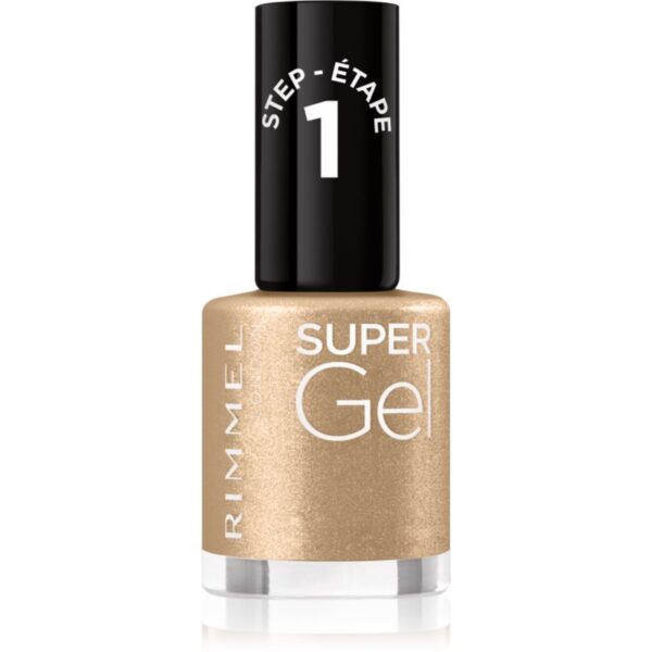 Rimmel Super Gel gel de unghii fara utilizarea UV sau lampa LED culoare 095 Going For Gold 12 ml-ro