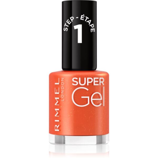 Rimmel Super Gel gel de unghii fara utilizarea UV sau lampa LED culoare 096 Heatwave Away 12 ml-ro