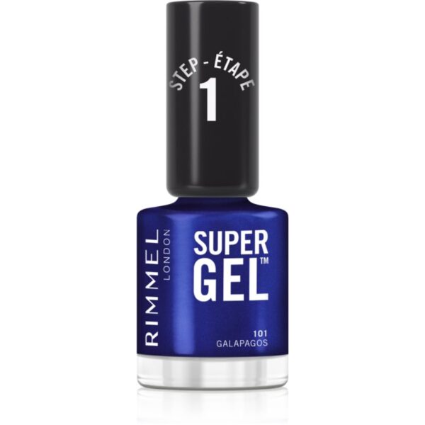 Rimmel Super Gel gel de unghii fara utilizarea UV sau lampa LED culoare 101 Galapagos 12 ml-ro
