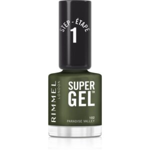 Rimmel Super Gel gel de unghii fara utilizarea UV sau lampa LED culoare 102 Paradise Valley 12 ml-ro