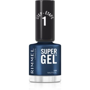 Rimmel Super Gel gel de unghii fara utilizarea UV sau lampa LED culoare 104 Nautical 12 ml-ro