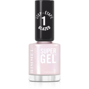 Rimmel Super Gel gel de unghii fara utilizarea UV sau lampa LED culoare 105 Pink Glazed 12 ml-ro
