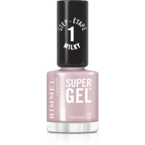 Rimmel Super Gel gel de unghii fara utilizarea UV sau lampa LED culoare 110 Cream & Blend 12 ml-ro