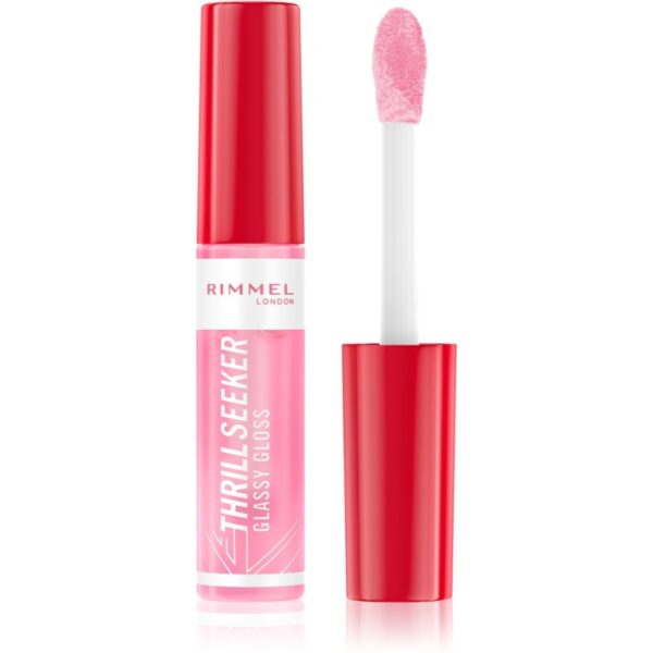 Rimmel Thrill Seeker Glassy Gloss luciu de buze pentru un volum suplimentar culoare 150 Pink Candy 10 ml-ro