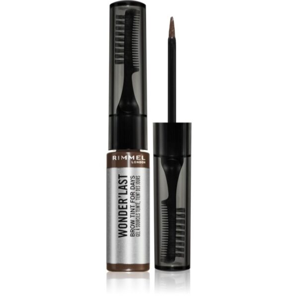 Rimmel Wonder'Last vopsea gel semipermanentă pentru sprâncene culoare 003 Medium Brown 4.5 ml-ro