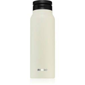 Ringo MagSafe® Water Bottle sticlă termos cu suport pentru telefon culoare Ivory 710 ml-ro