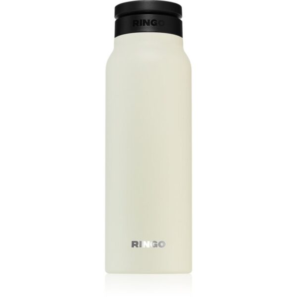 Ringo MagSafe® Water Bottle sticlă termos cu suport pentru telefon culoare Ivory 710 ml-ro